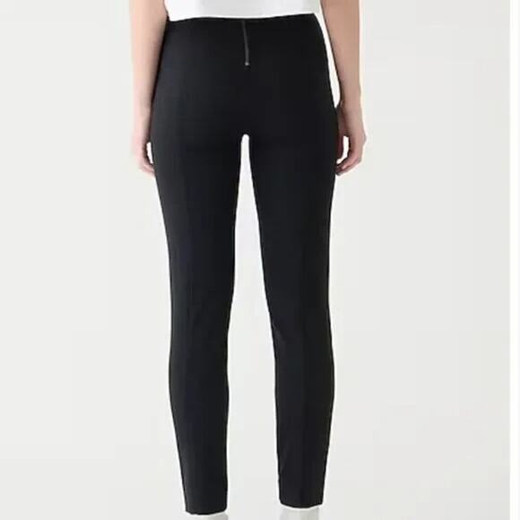 NWT J.Crew Any Day Pixie Ponte Stretch Hybrid Legging Pant XXL Zip Back Up Black - Picture 4 of 14